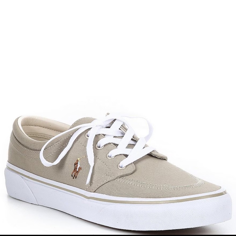 Polo by Ralph Lauren Men's Tan Sneakers-New